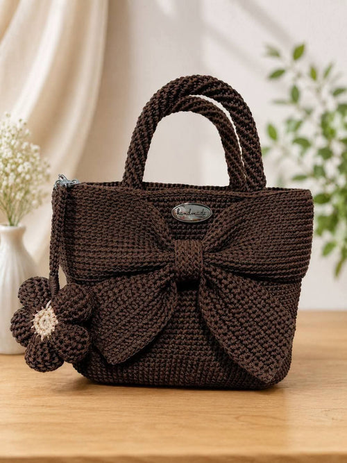BowCharm Handmade Crochet Bag
