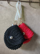 Ruby Pearl Mini Handmade Crochet Bag