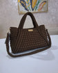 Espresso Weave Handmade Crochet Bag