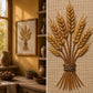 Harvest Sheaf Handmade Embroidery Wall Art