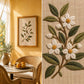 Orange Blossom Handmade Embroidery Wall Art