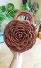 Rose Bloom Handmade Crochet Bag