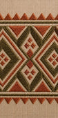 Handmade Geometric Embroidery Wall Art