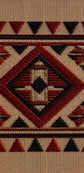 Handmade Tribal Geometric Embroidery Wall Art