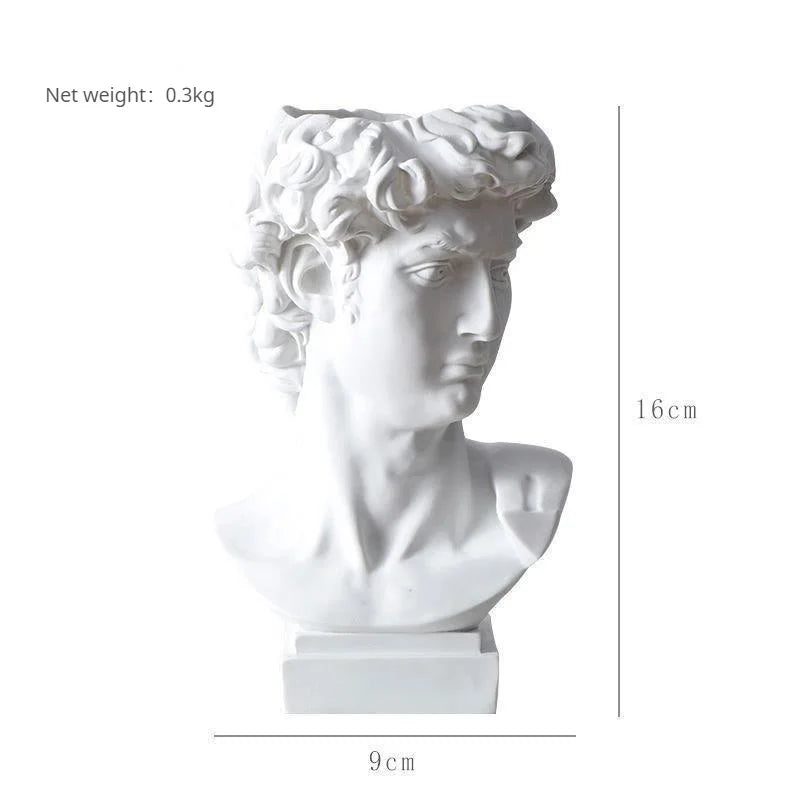 Nordic David Head Vase