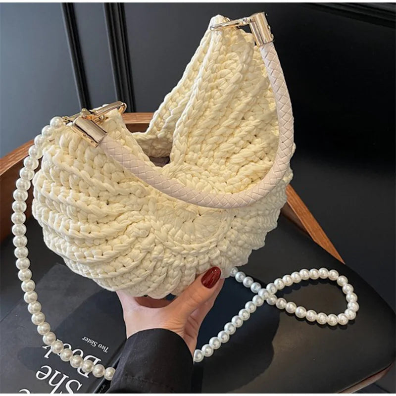 Conch Shell Crochet Bag