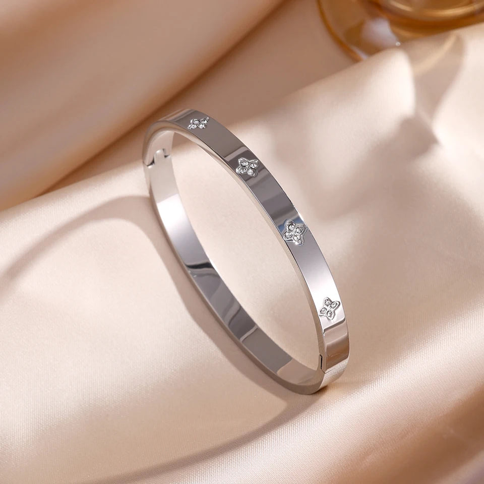 Zirconia Stack Bracelet