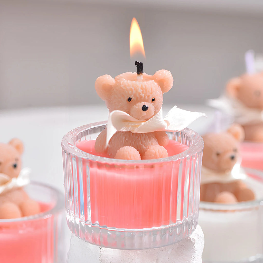 Teddy Glow Candle