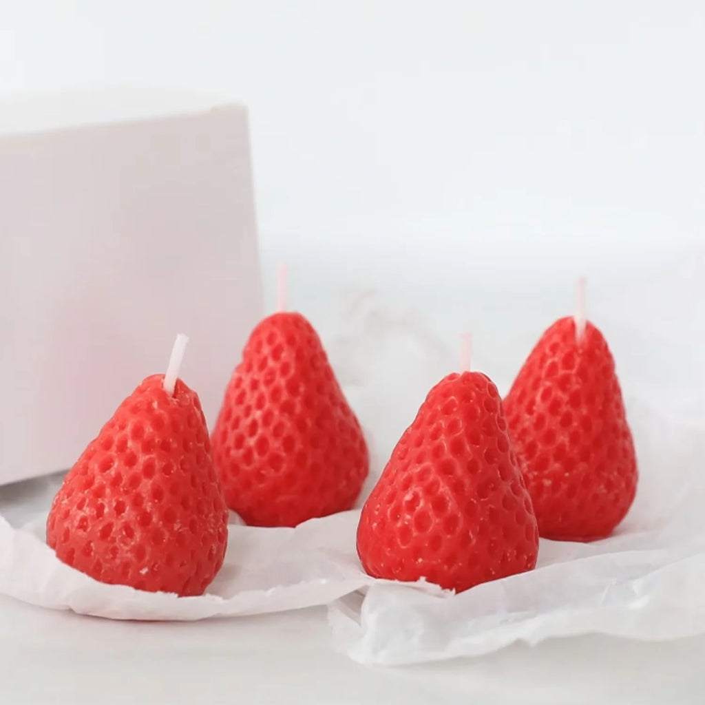 Strawberry Glow Candles