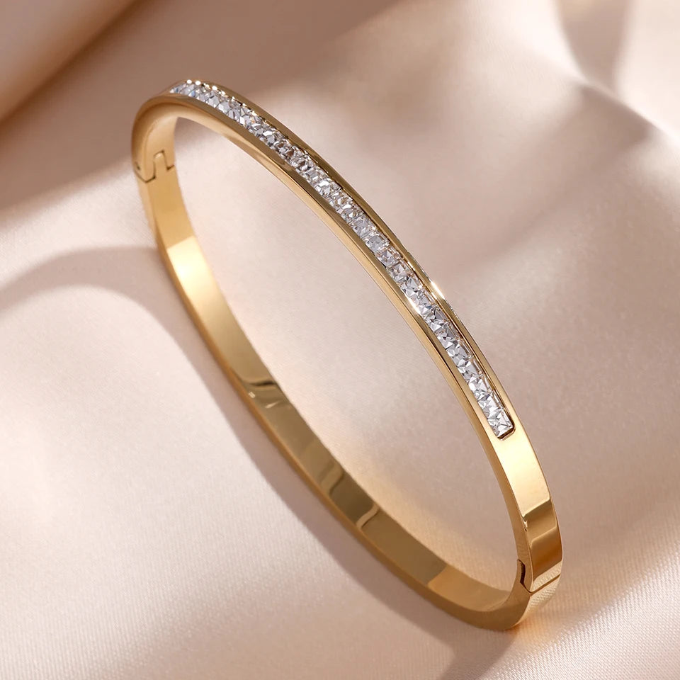 Zirconia Stack Bracelet