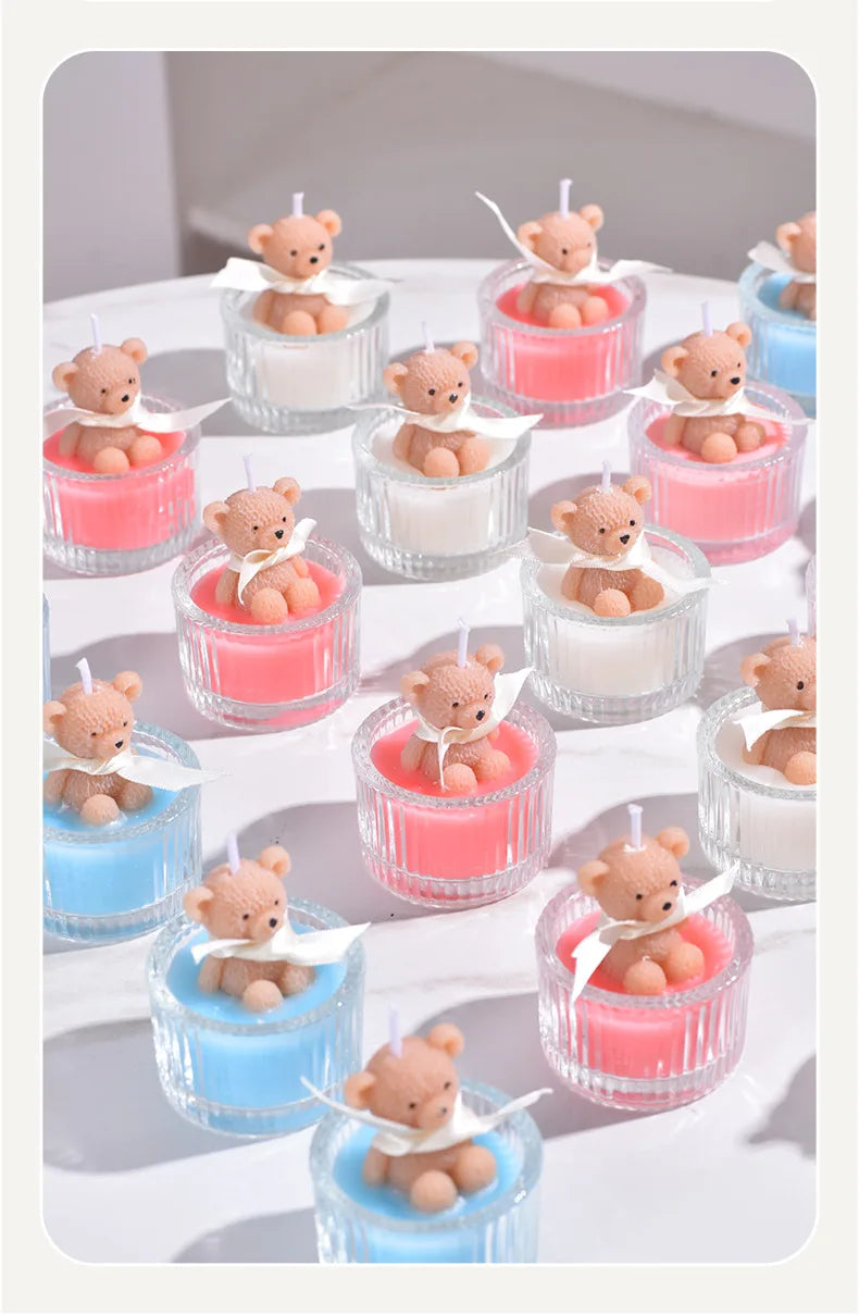 Teddy Glow Candle