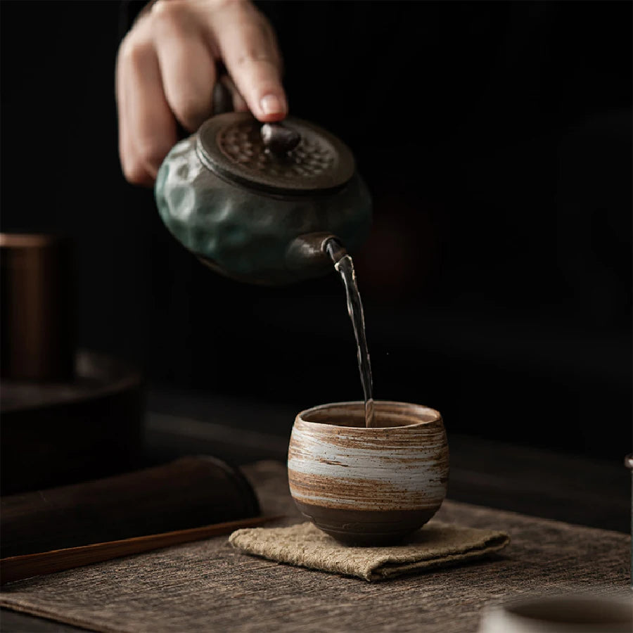 Japanese Stoneware Tea Cup 80ml