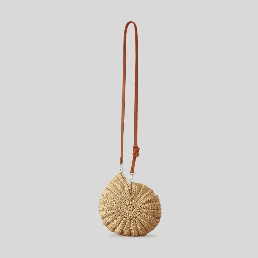 Conch Shell Crochet Bag
