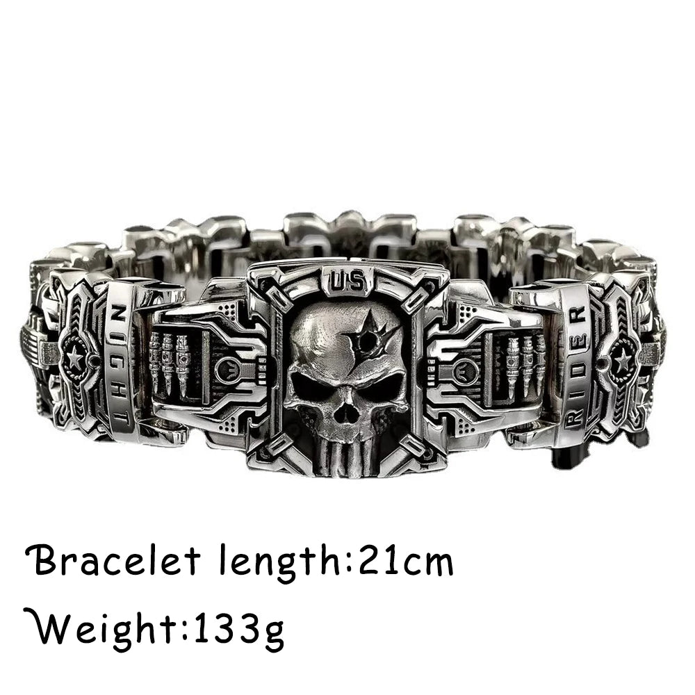 Skull Punk Bracelet
