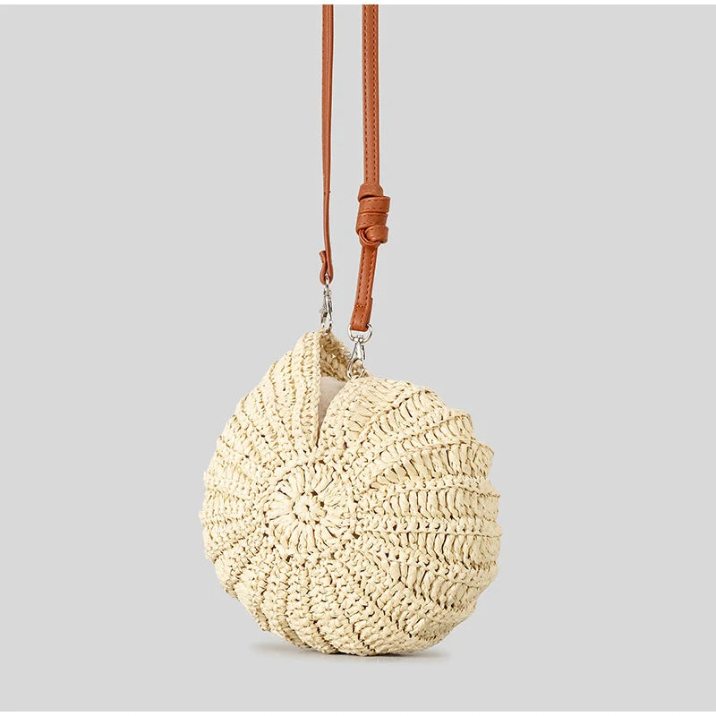 Conch Shell Crochet Bag