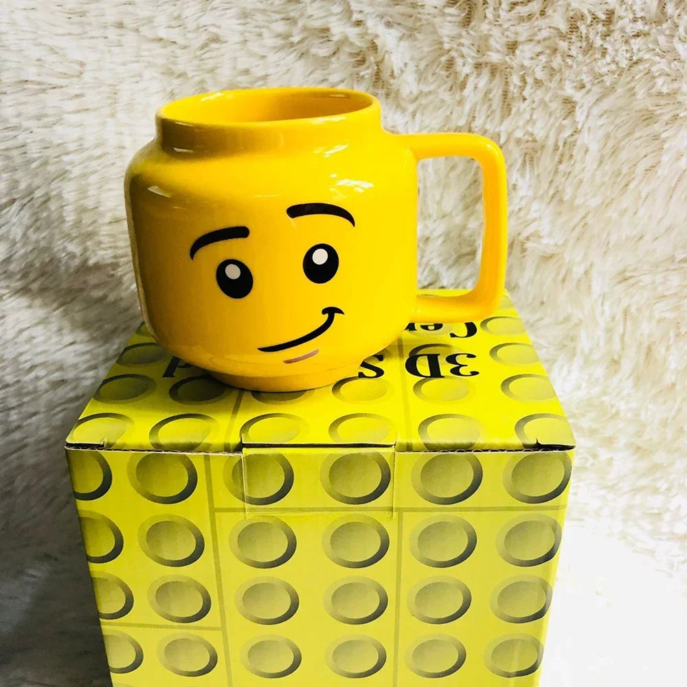 Funny Face Ceramic Mug