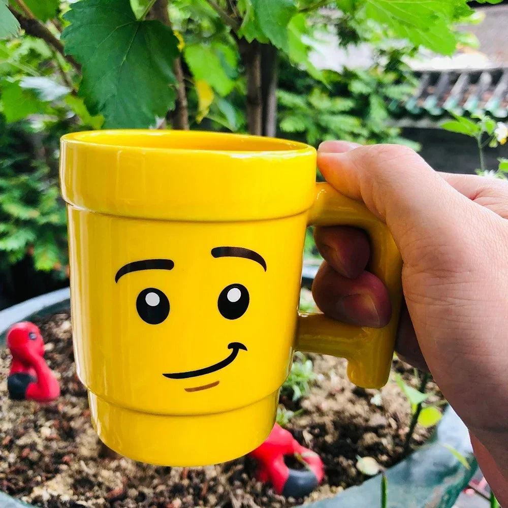 Funny Face Ceramic Mug