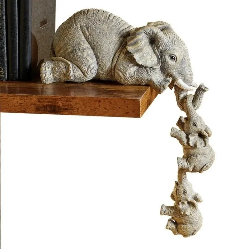 Cute Elephant Hug Decor