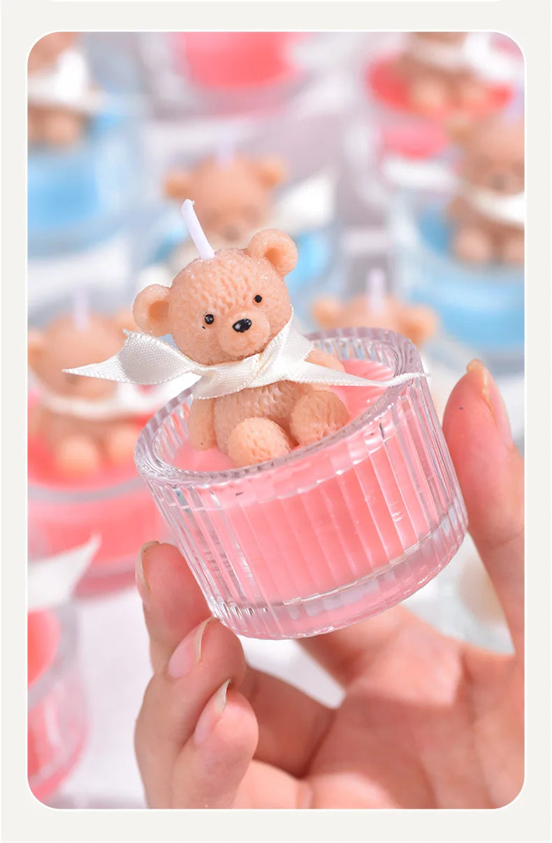 Teddy Glow Candle