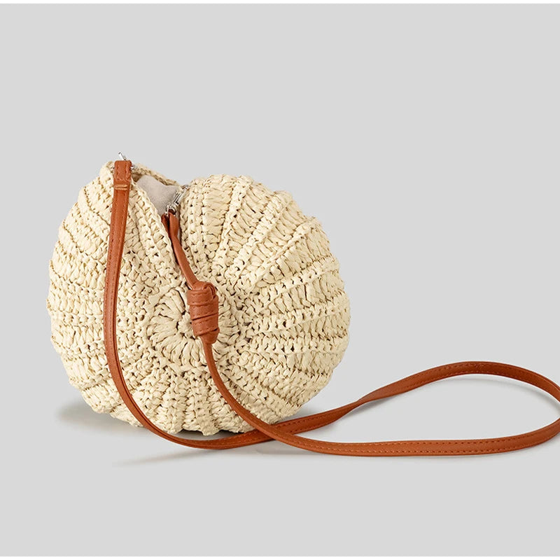 Conch Shell Crochet Bag