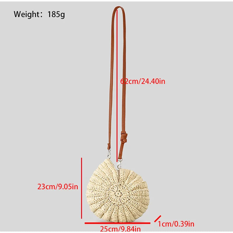 Conch Shell Crochet Bag