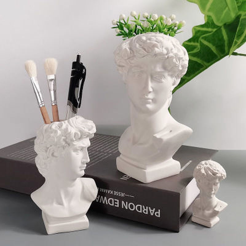 Nordic David Head Vase