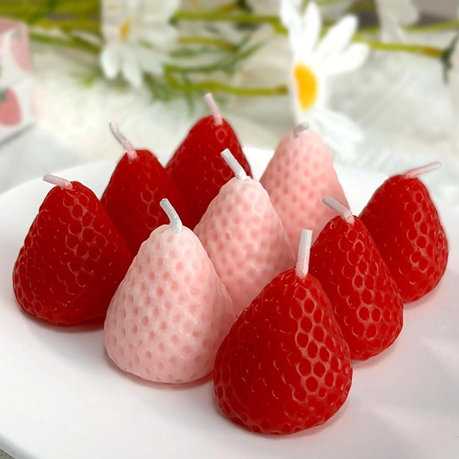 Strawberry Glow Candles