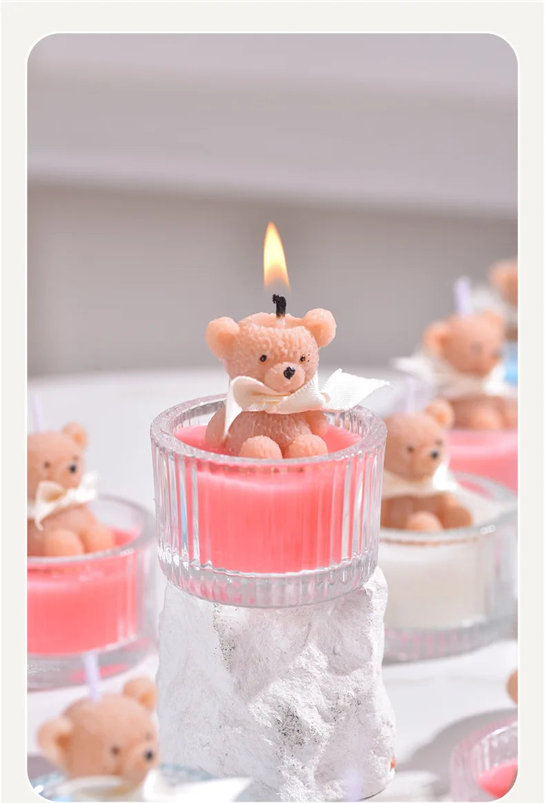Teddy Glow Candle