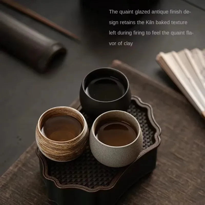 Japanese Stoneware Tea Cup 80ml