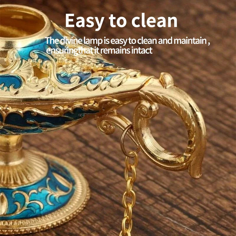 Vintage Aladdin Lamp Deco