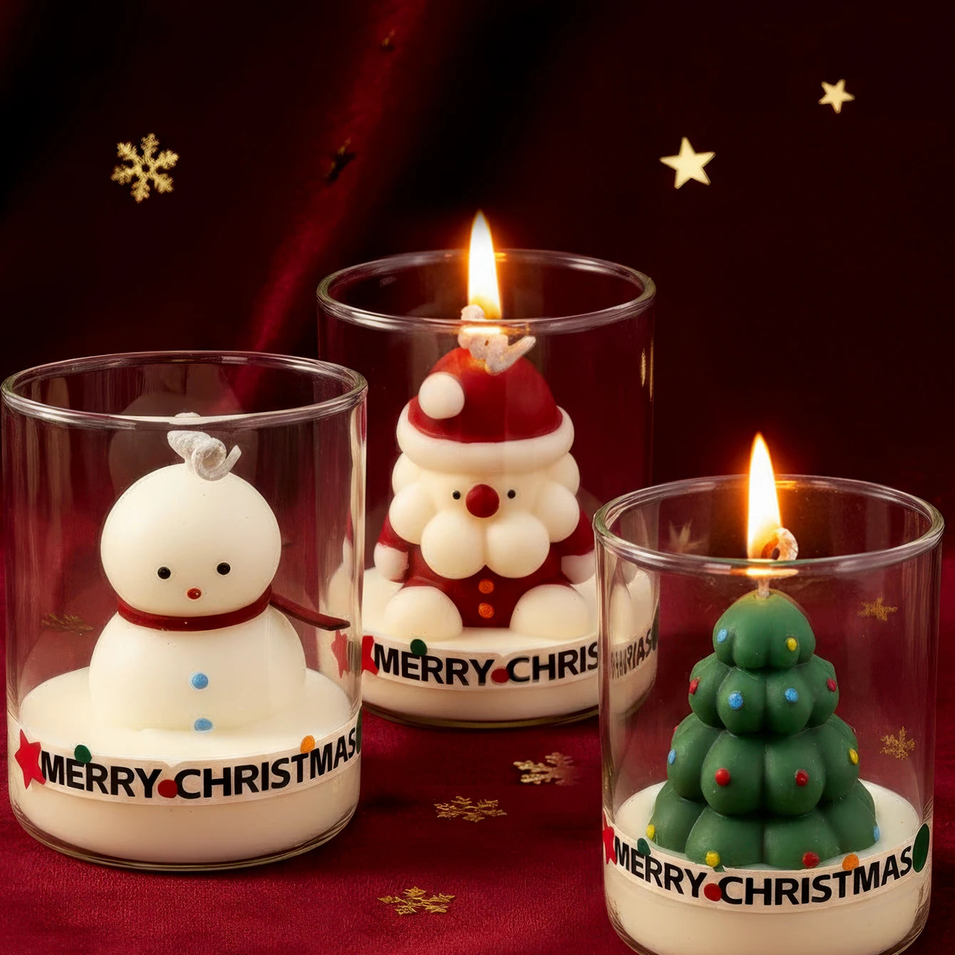 Christmas Glow Candle