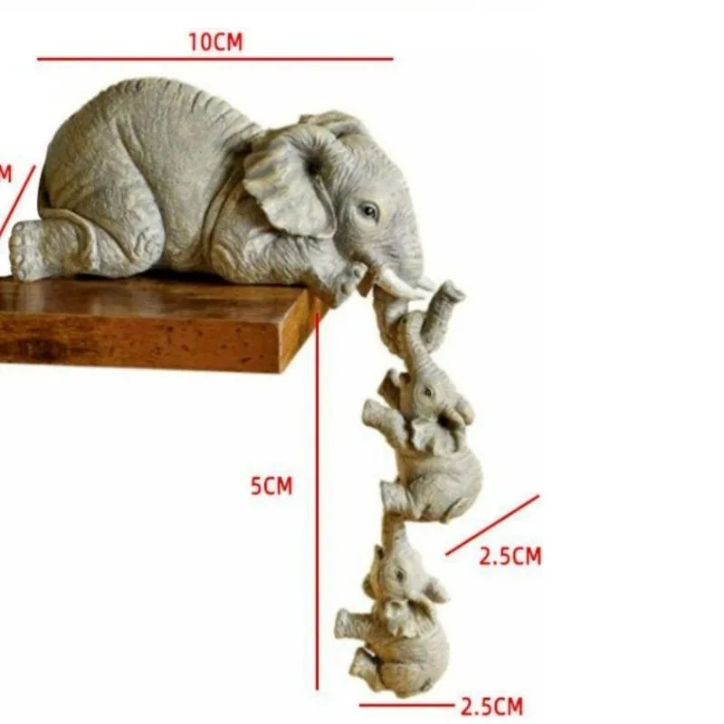 Cute Elephant Hug Decor