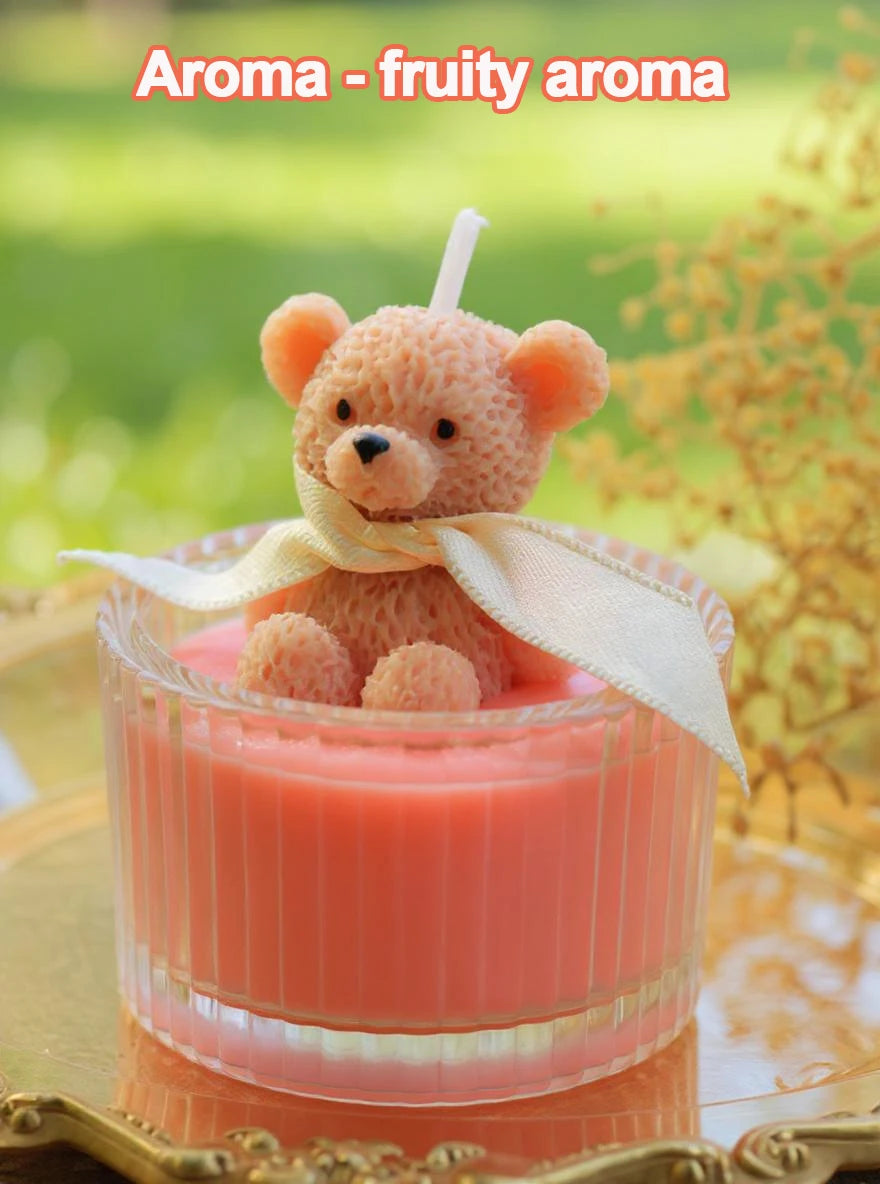 Teddy Glow Candle