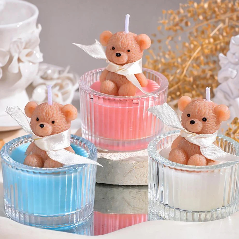 Teddy Glow Candle