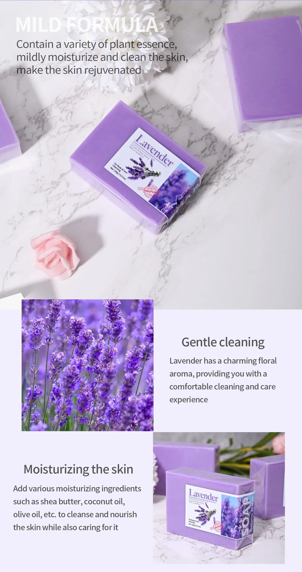 Organic Lavender Soap