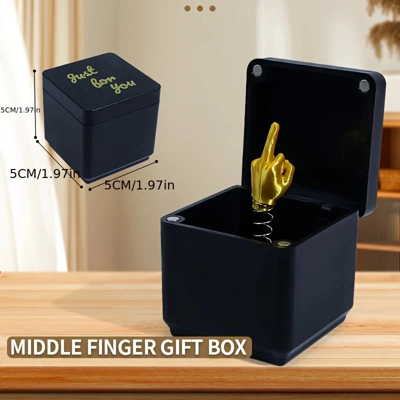 Funny Middle Finger Box