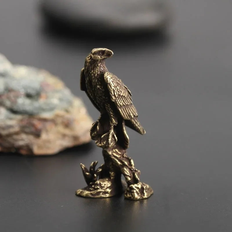 Vintage Eagle Statue Decor