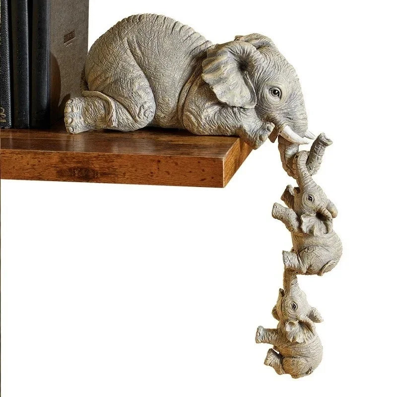 Cute Elephant Hug Decor