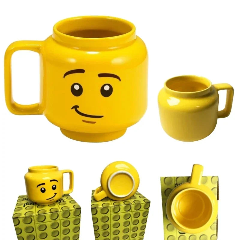 Funny Face Ceramic Mug