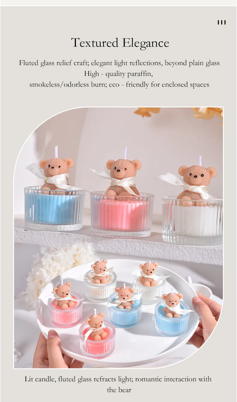 Teddy Glow Candle