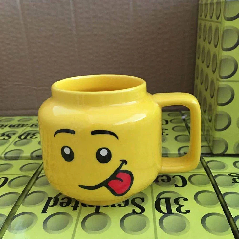 Funny Face Ceramic Mug