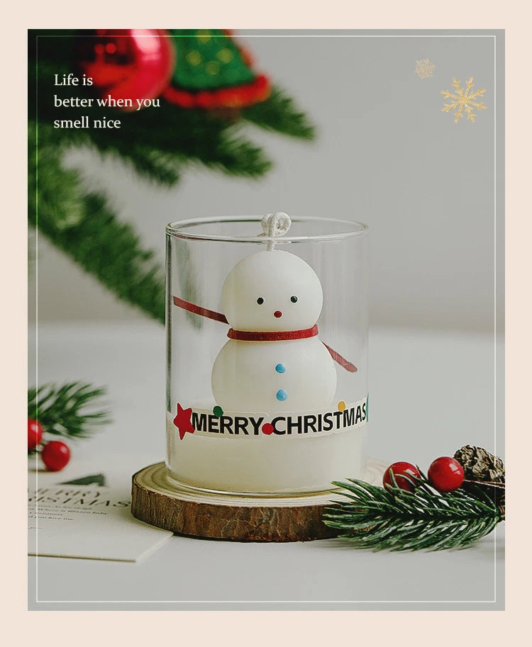 Christmas Glow Candle