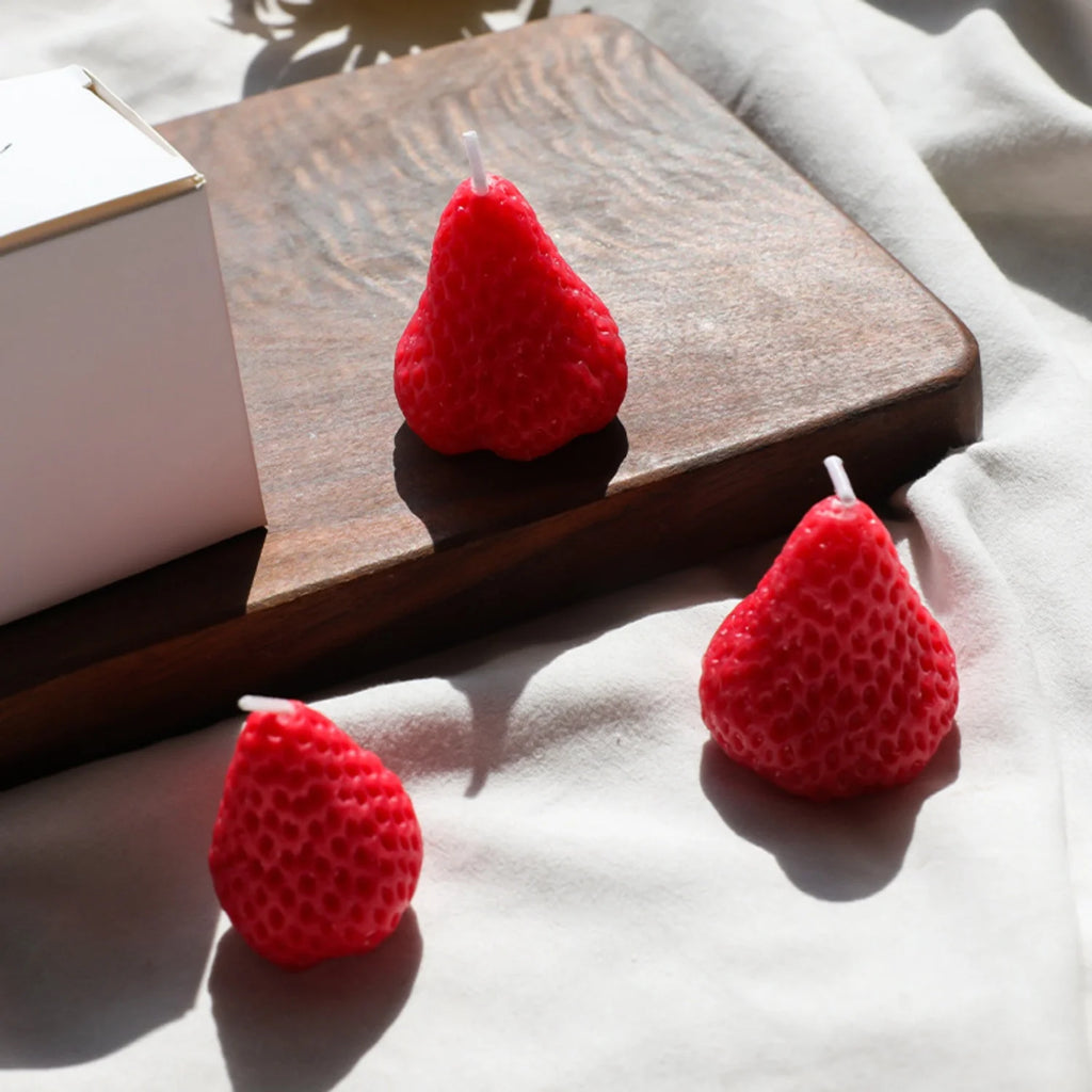 Strawberry Glow Candles