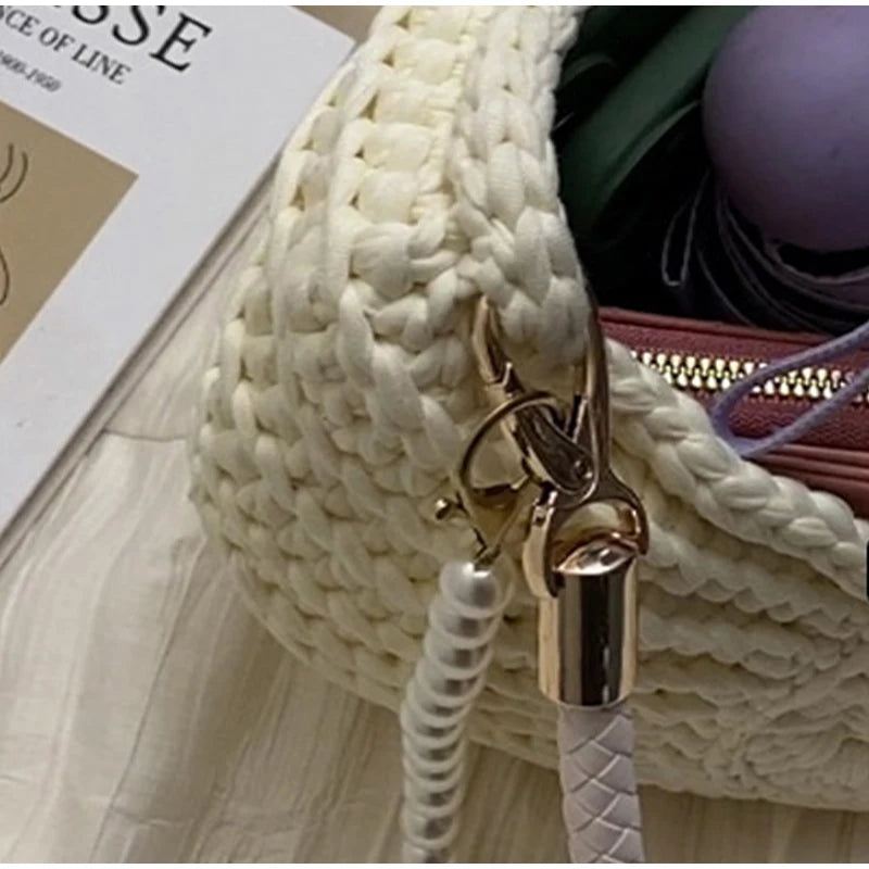 Conch Shell Crochet Bag