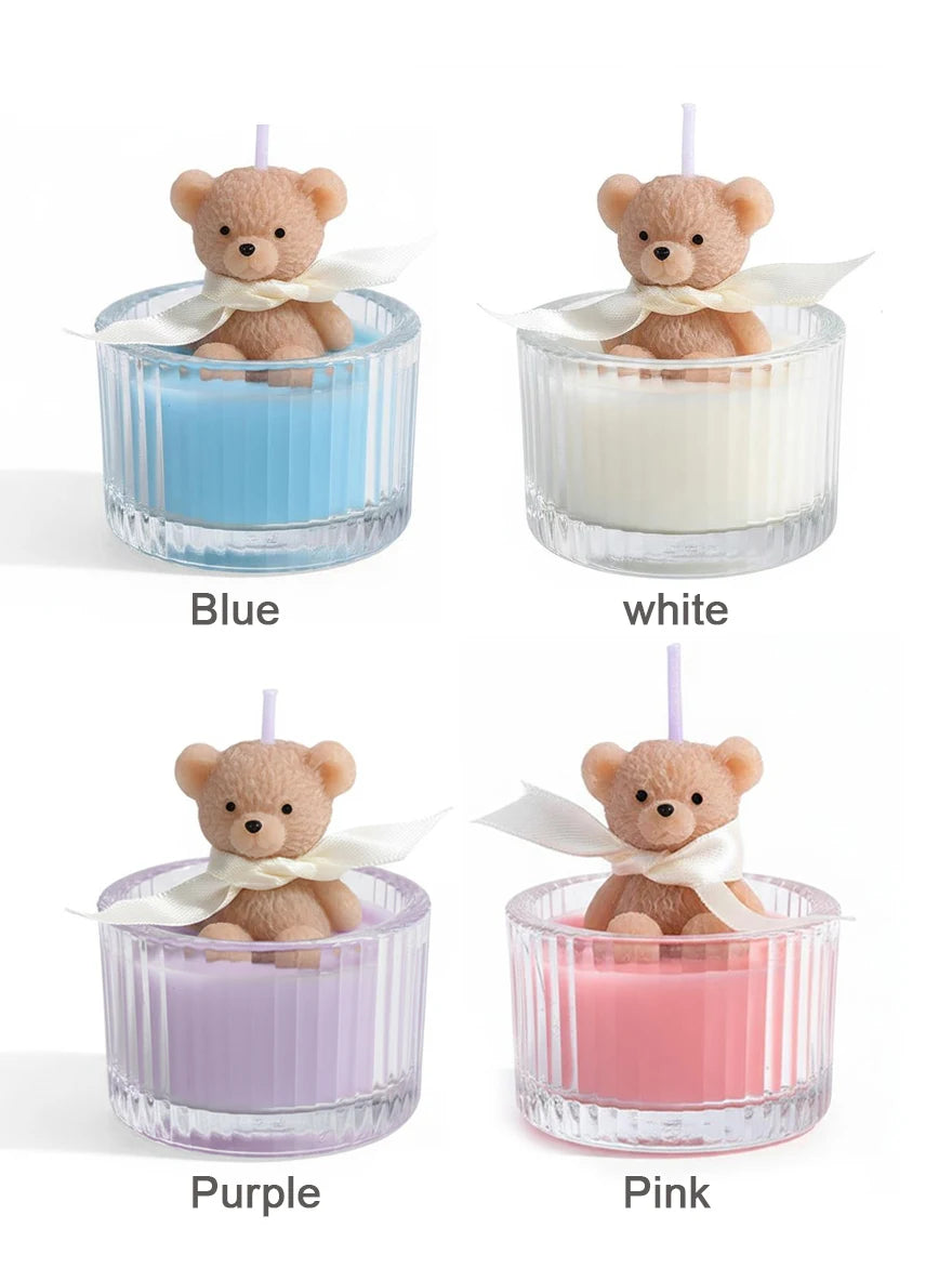 Teddy Glow Candle