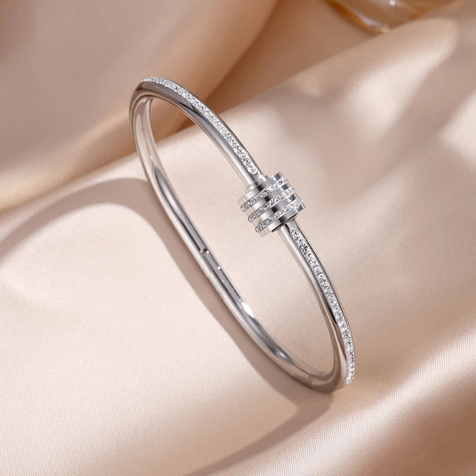 Zirconia Stack Bracelet