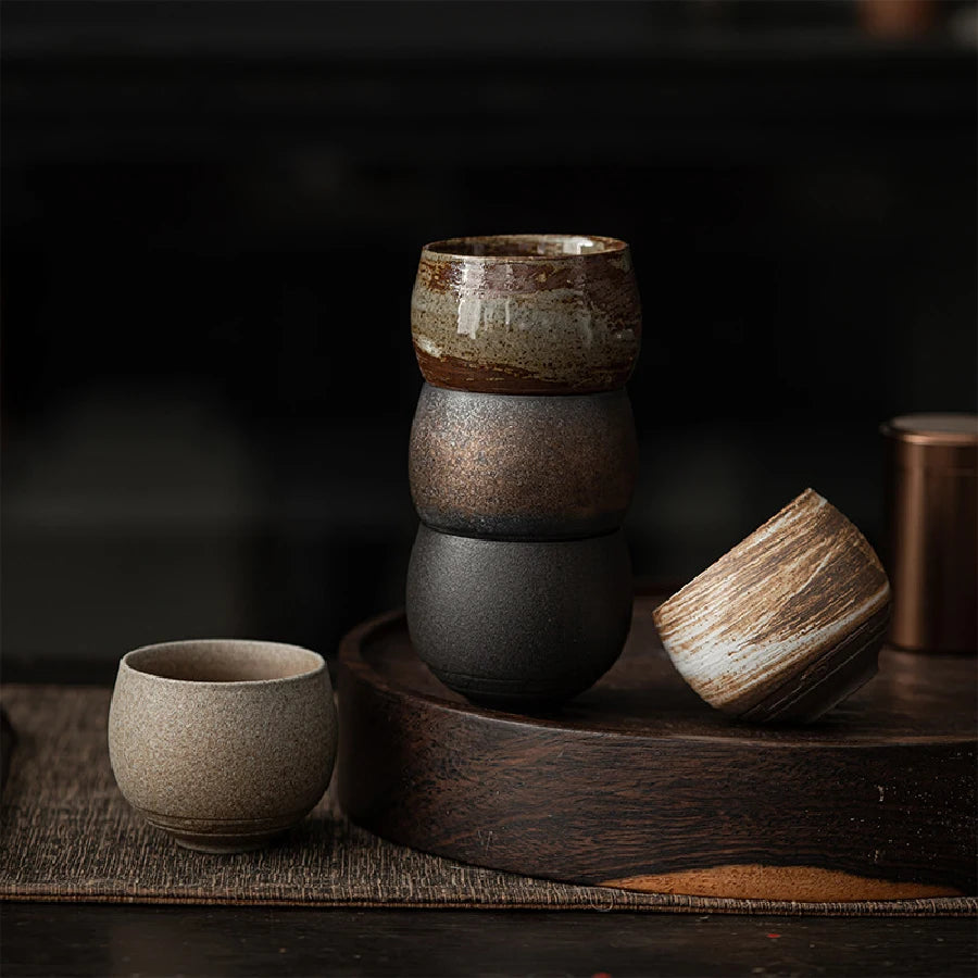 Japanese Stoneware Tea Cup 80ml
