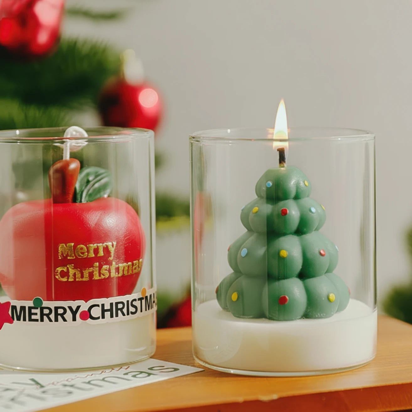 Christmas Glow Candle