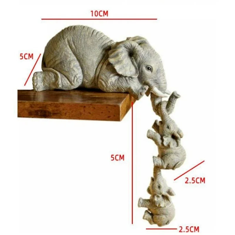 Cute Elephant Hug Decor