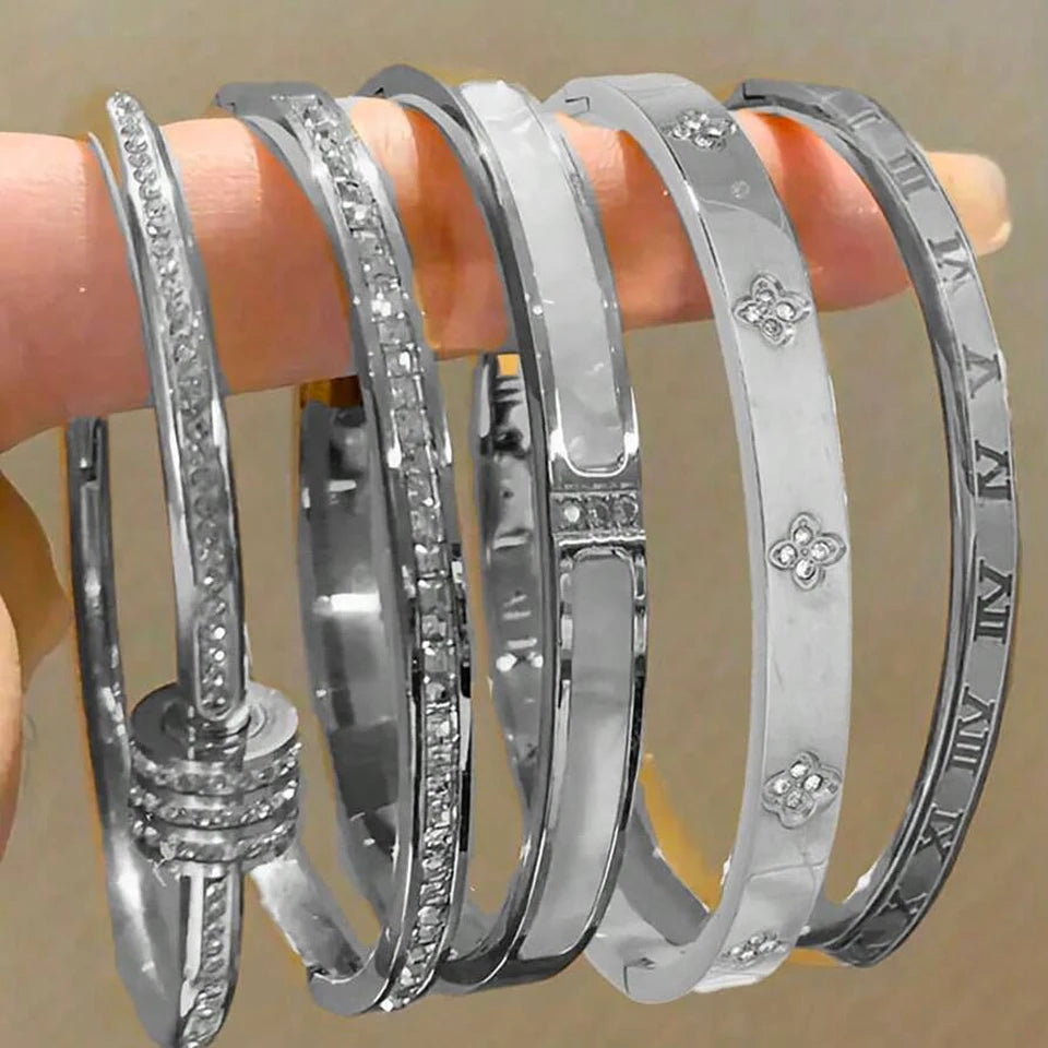 Zirconia Stack Bracelet